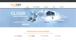Desktop Screenshot of evvolabs.com